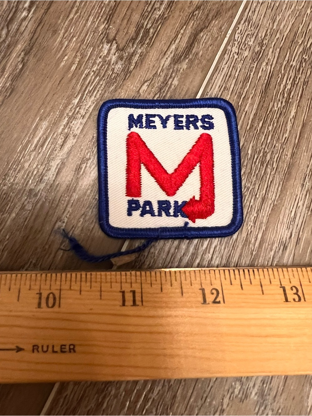 Vintage 1990s Meyers Park Embroidered Patch